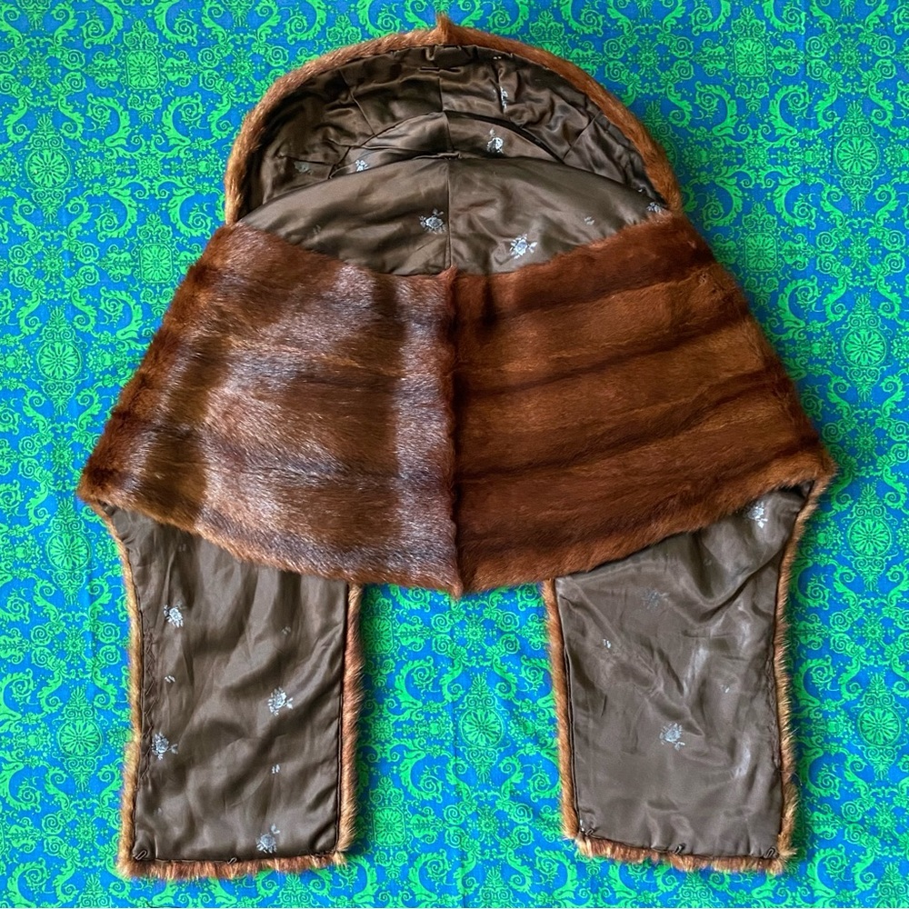 50’s Red-as-a-Fox Mink Stole | Pelta Furs Los Angeles